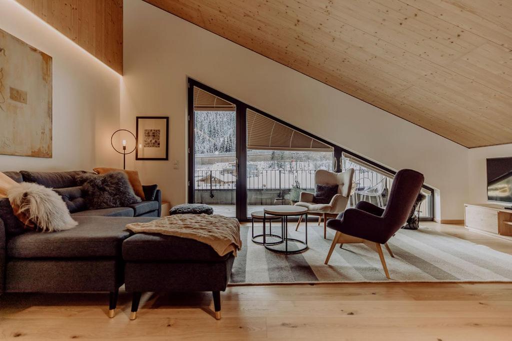Апартаменты Vier Maederlhaus Эбен  Экстерьер фото
